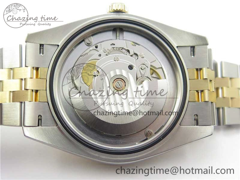 Thermal DateJust 41 126333 SS YG Wrapped WWF Best Edition Gray Roman Makers Dial on SS YG Wrapped Jubilee Bracelet A 3127