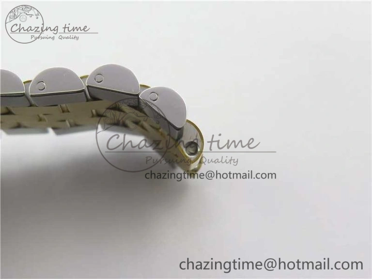 Thermal DateJust 41 126333 SS YG Wrapped WWF Best Edition Gray Roman Makers Dial on SS YG Wrapped Jubilee Bracelet A 3127