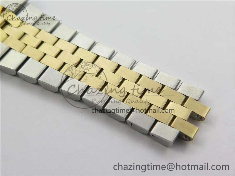 Thermal DateJust 41 126333 SS YG Wrapped WWF Best Edition Gray Roman Makers Dial on SS YG Wrapped Jubilee Bracelet A 3127