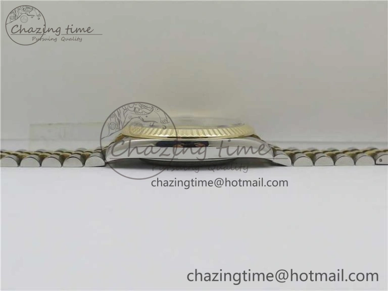 DateJust 41 126333 Wrapped SS YG 3AF 1:1 Best Edition YG Dial Crystal Markers on Wrapped SS YG Jubilee Bracelet A Premium 2541