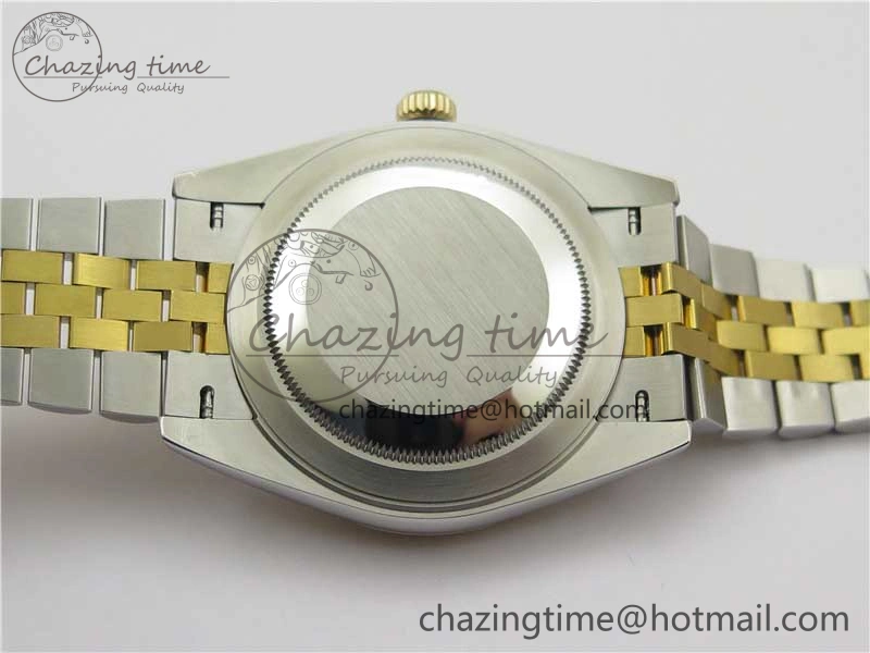 DateJust 41 126333 Wrapped SS YG 3AF 1:1 Best Edition YG Dial Crystal Markers on Wrapped SS YG Jubilee Bracelet A Premium 2541