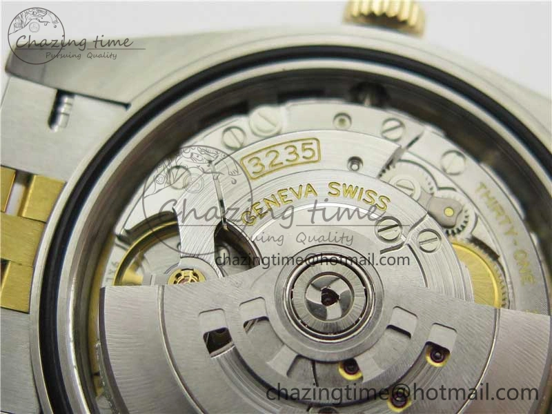DateJust 41 126333 Wrapped SS YG 3AF 1:1 Best Edition YG Dial Crystal Markers on Wrapped SS YG Jubilee Bracelet A Premium 2541