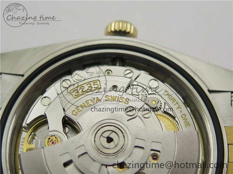 DateJust 41 126333 Wrapped SS YG 3AF 1:1 Best Edition YG Dial Crystal Markers on Wrapped SS YG Jubilee Bracelet A Premium 2541