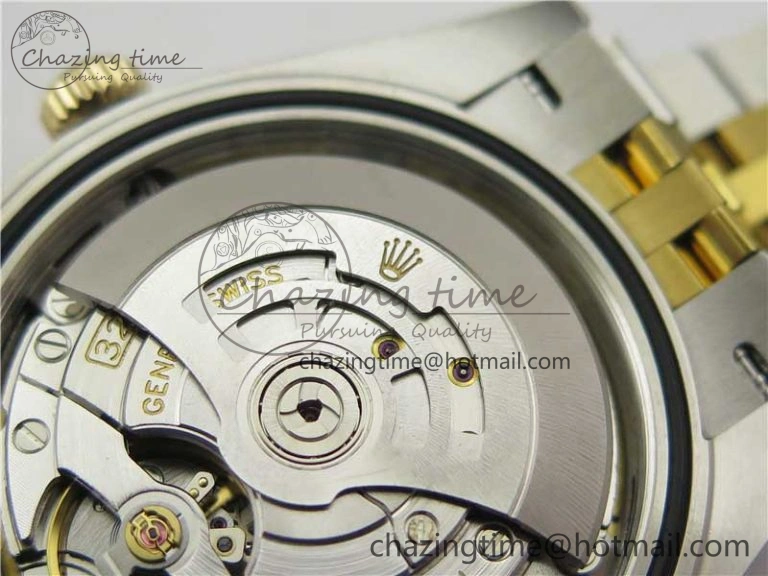 DateJust 41 126333 Wrapped SS YG 3AF 1:1 Best Edition YG Dial Crystal Markers on Wrapped SS YG Jubilee Bracelet A Premium 2541