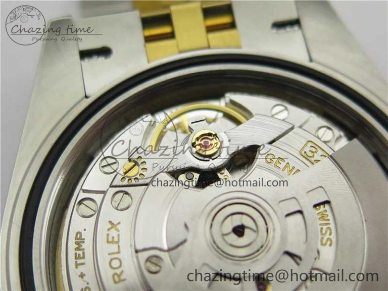 DateJust 41 126333 Wrapped SS YG 3AF 1:1 Best Edition YG Dial Crystal Markers on Wrapped SS YG Jubilee Bracelet A Premium 2541