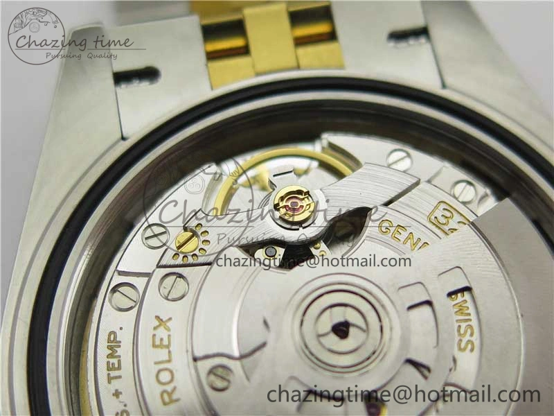 DateJust 41 126333 Wrapped SS YG 3AF 1:1 Best Edition YG Dial Crystal Markers on Wrapped SS YG Jubilee Bracelet A Premium 2541