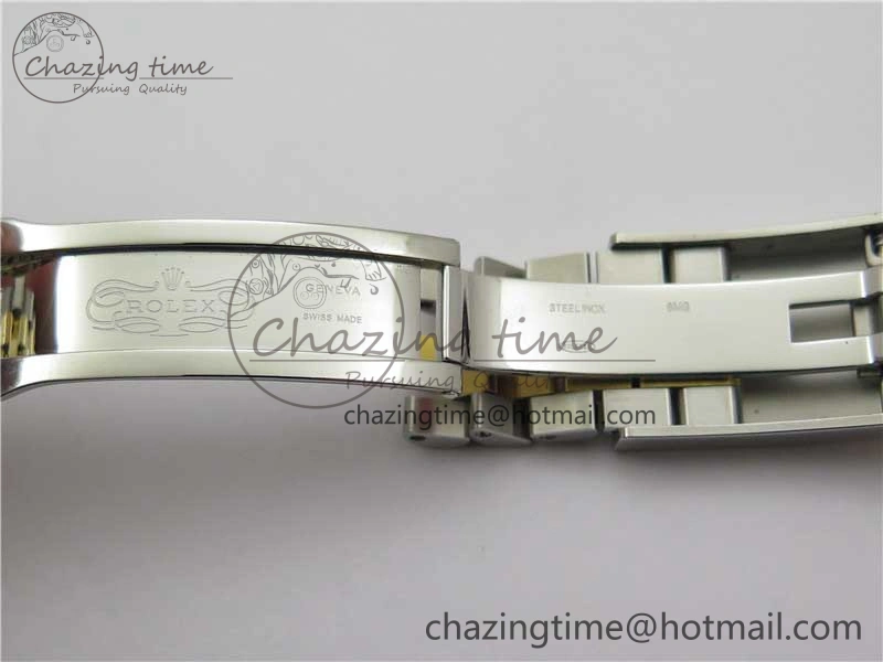 DateJust 41 126333 Wrapped SS YG 3AF 1:1 Best Edition YG Dial Crystal Markers on Wrapped SS YG Jubilee Bracelet A Premium 2541