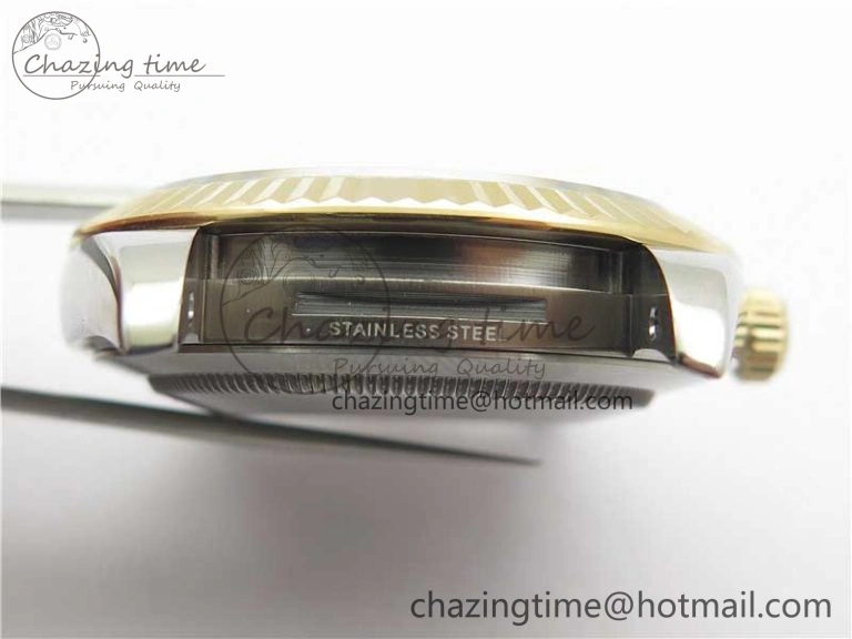 DateJust 41 126333 Wrapped SS YG 3AF 1:1 Best Edition YG Dial Crystal Markers on Wrapped SS YG Jubilee Bracelet A Premium 2541