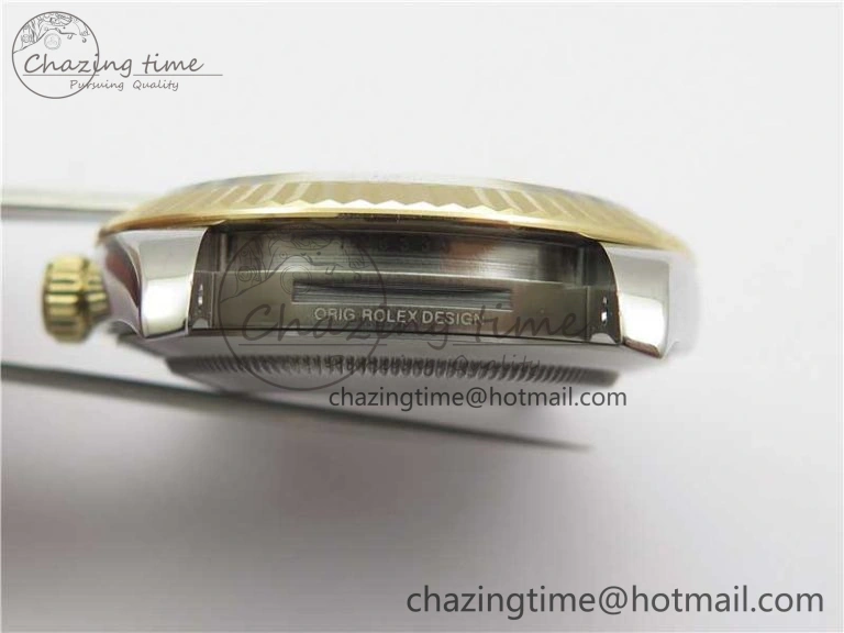 DateJust 41 126333 Wrapped SS YG 3AF 1:1 Best Edition YG Dial Crystal Markers on Wrapped SS YG Jubilee Bracelet A Premium 2541