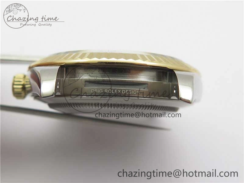 DateJust 41 126333 Wrapped SS YG 3AF 1:1 Best Edition YG Dial Crystal Markers on Wrapped SS YG Jubilee Bracelet A Premium 2541