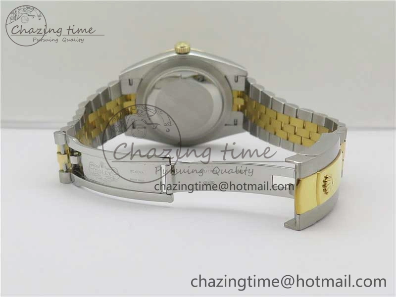 DateJust 41 126333 Wrapped SS YG 3AF 1:1 Best Edition YG Dial Crystal Markers on Wrapped SS YG Jubilee Bracelet A Premium 2541