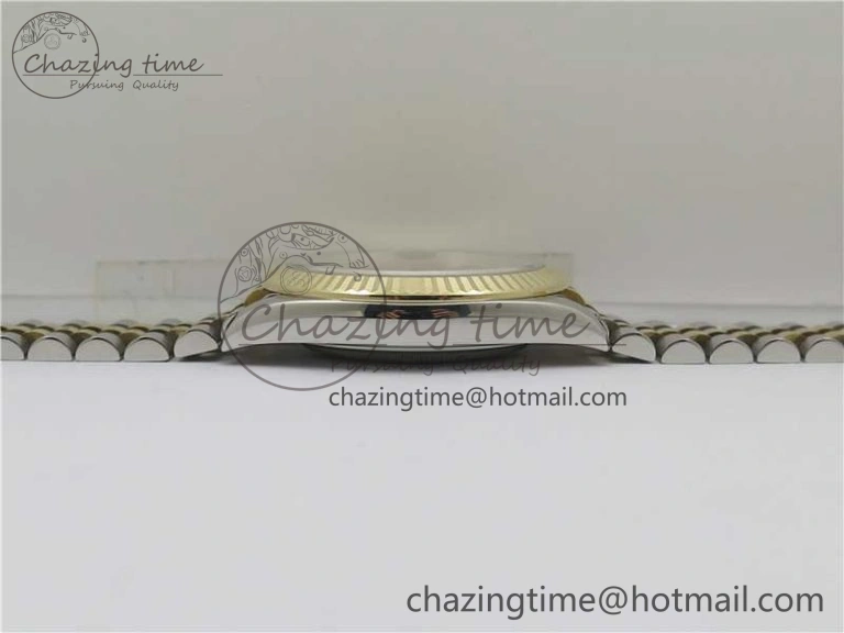 Unisex DateJust 41 126333 Wrapped SS YG 3AF 1:1 Best Edition YG Dial on Wrapped SS YG Jubilee Bracelet A 2540