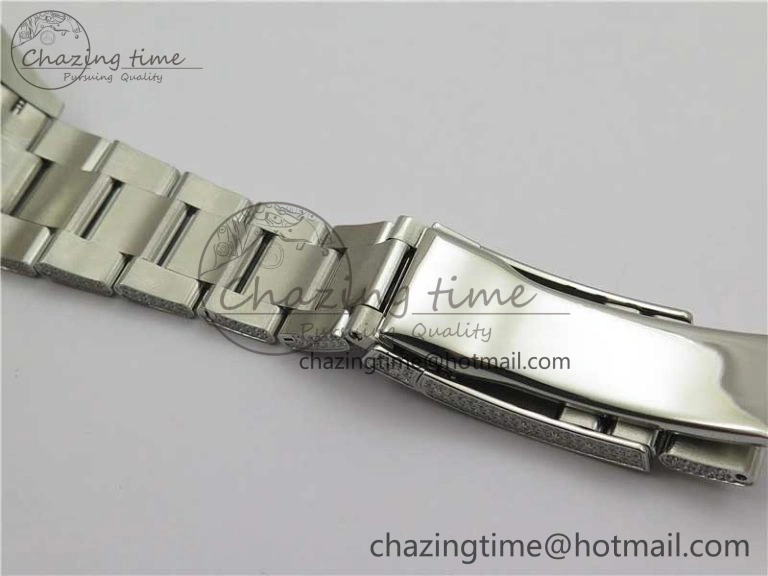 DateJust 41 126334 904 Full Paved Diamonds BP Maker Best Edition Gray Dial on Oyster Bracelet A Packable 2544