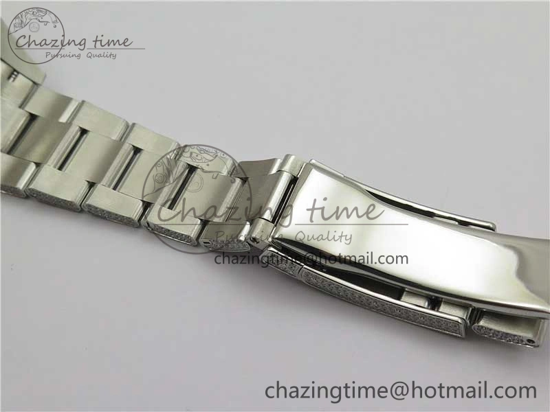 DateJust 41 126334 904 Full Paved Diamonds BP Maker Best Edition Gray Dial on Oyster Bracelet A Packable 2544