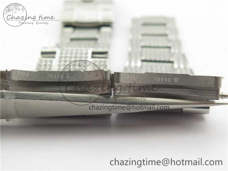 DateJust 41 126334 904 Full Paved Diamonds BP Maker Best Edition Silver Dial on Oyster Bracelet A Soft 2542