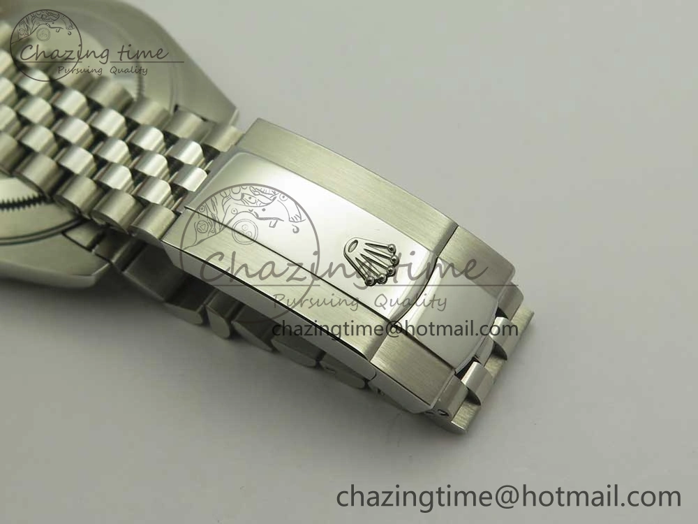 SportInspired DateJust 41 126334 904L SS DJF 1:1 Best Edition Gray Dial on Jubilee Bracelet A 3301