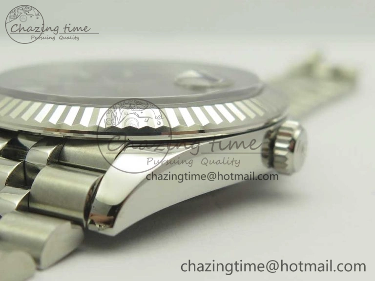 SportInspired DateJust 41 126334 904L SS DJF 1:1 Best Edition Gray Dial on Jubilee Bracelet A 3301