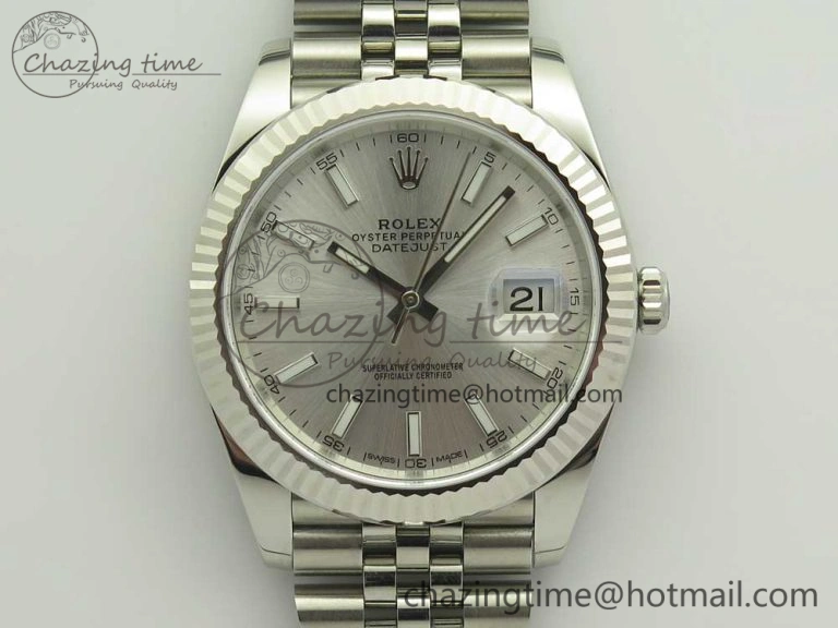 Durable DateJust 41 126334 904L SS DJF 1:1 Best Edition Silver Dial on Jubilee Bracelet A 3298