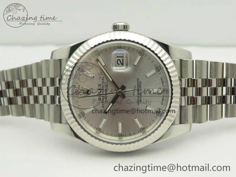 Durable DateJust 41 126334 904L SS DJF 1:1 Best Edition Silver Dial on Jubilee Bracelet A 3298