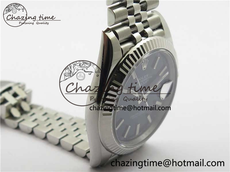 FreshLook DateJust 41 126334 904L SS VSF 1:1 Best Edition Blue Dial on 904L Jubilee Bracelet VS 2646