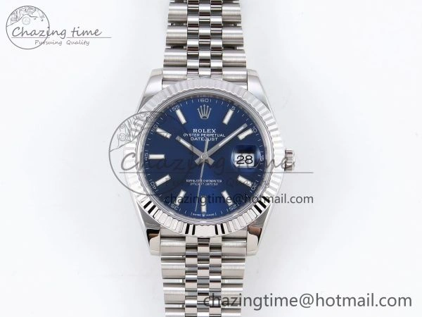 Durable DateJust 41 126334 904L SS VSF 1:1 Best Edition Blue Dial on Jubilee Bracelet VS 1327
