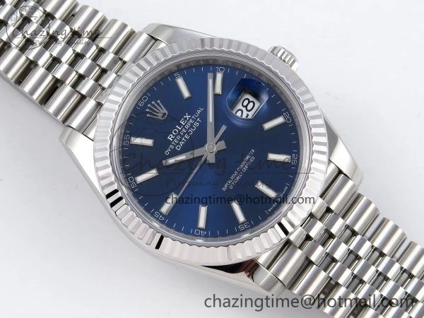 Durable DateJust 41 126334 904L SS VSF 1:1 Best Edition Blue Dial on Jubilee Bracelet VS 1327