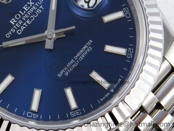 Durable DateJust 41 126334 904L SS VSF 1:1 Best Edition Blue Dial on Jubilee Bracelet VS 1327