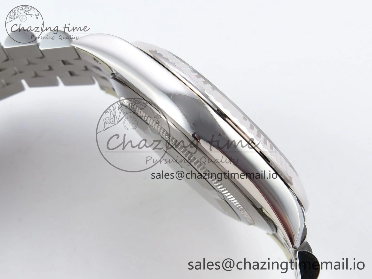 DateJust 41 126334 904L SS VSF 1:1 Best Edition Gray Dial on Jubilee Bracelet VS TimelessDesign 1325