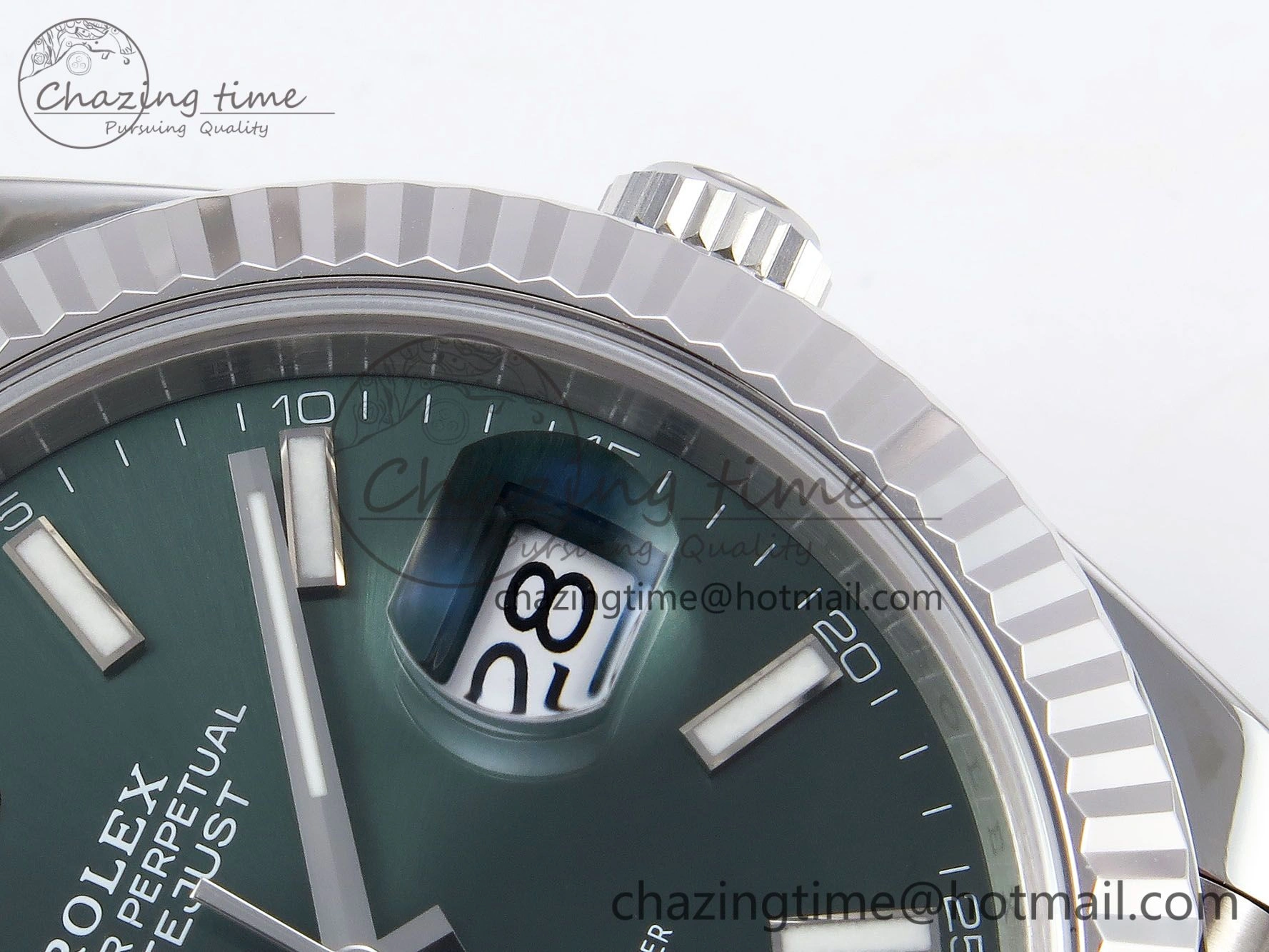 DateJust 41 126334 904L SS VSF 1:1 Best Edition Green Dial on Jubilee Bracelet VS MultiPurpose 1323