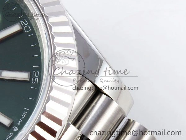 DateJust 41 126334 904L SS VSF 1:1 Best Edition Green Dial on Jubilee Bracelet VS MultiPurpose 1323