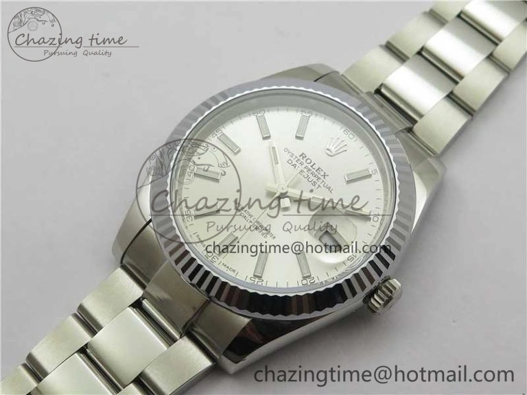 DateJust 41 126334 904L SS VSF 1:1 Best Edition Silver Dial on Oyster Bracelet VS GoodFit 2763