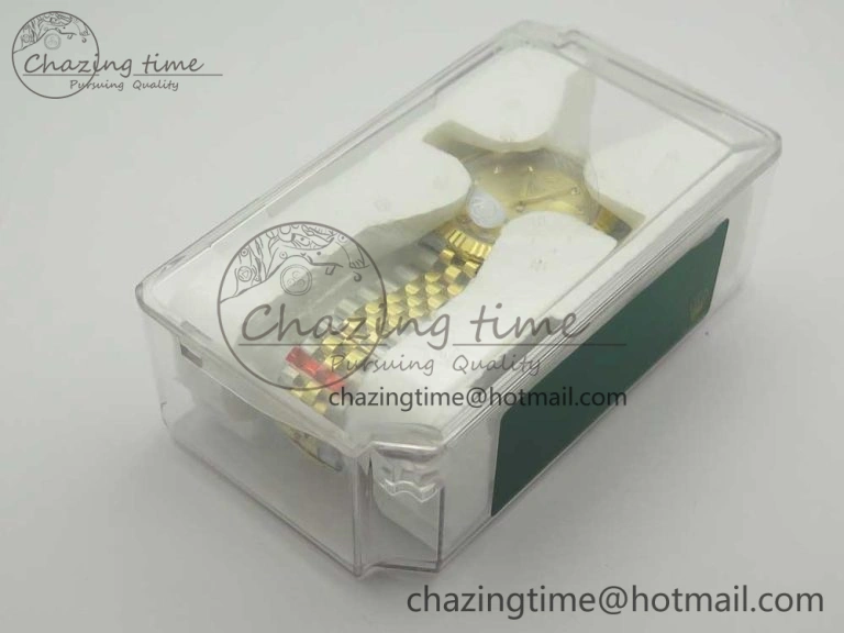 UrbanStyle DateJust 41 126334 904L SS YG DJF 1:1 Best Edition Gold Dial Diamond Markers on SS YG Jubilee Bracelet A 3250