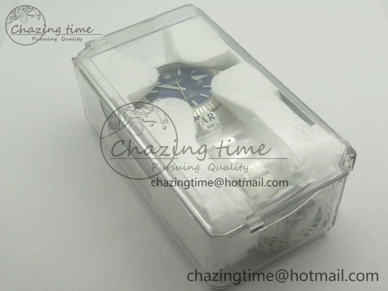 DateJust 41 126334 ARF 1:1 Best Edition 904L Steel Blue Dial on Oyster Bracelet A Thermal 3316