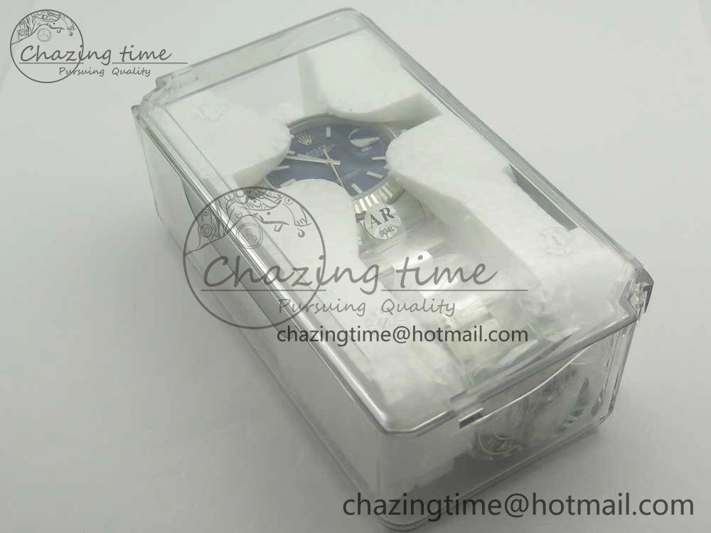 DateJust 41 126334 ARF 1:1 Best Edition 904L Steel Blue Dial on Oyster Bracelet A Thermal 3316
