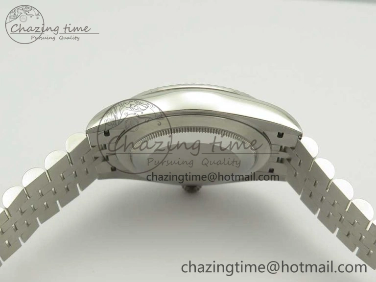 Efficient DateJust 41 126334 ARF 1:1 Best Edition 904L Steel Gray Dial on Jubilee Bracelet A 3255