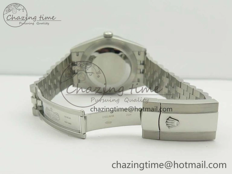 Efficient DateJust 41 126334 ARF 1:1 Best Edition 904L Steel Gray Dial on Jubilee Bracelet A 3255