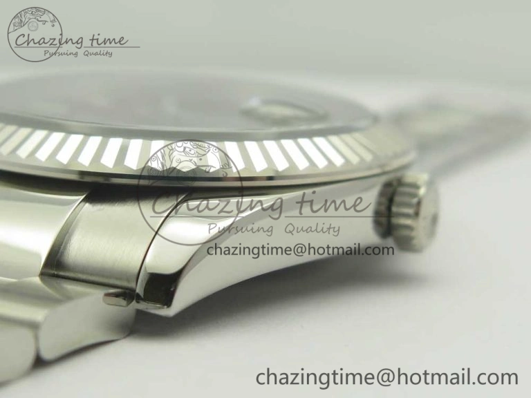 DateJust 41 126334 ARF 1:1 Best Edition 904L Steel Gray Dial on Oyster Bracelet A TechFriendly 3314