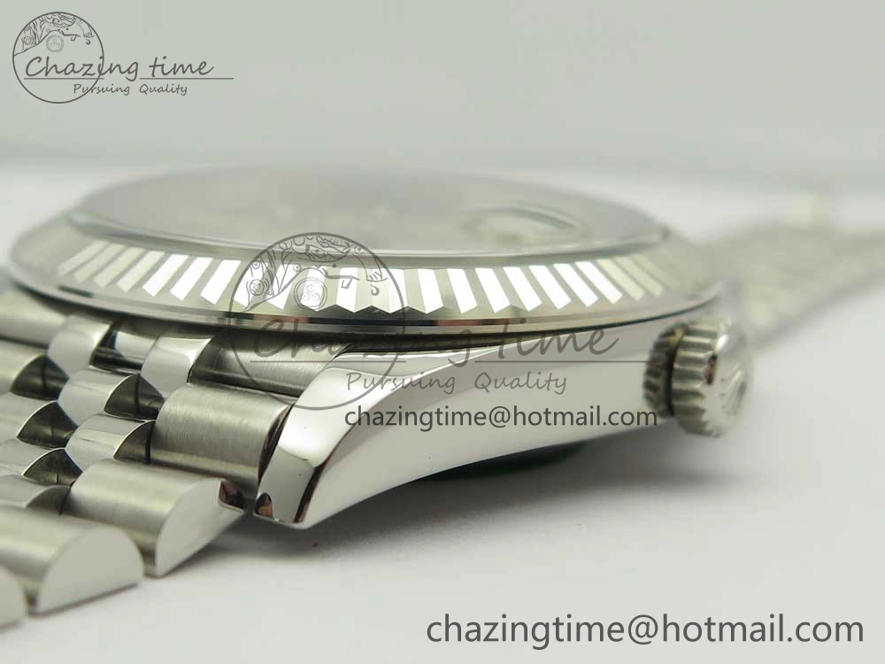 Sleek DateJust 41 126334 ARF 1:1 Best Edition 904L Steel Silver Dial on Jubilee Bracelet A 3251