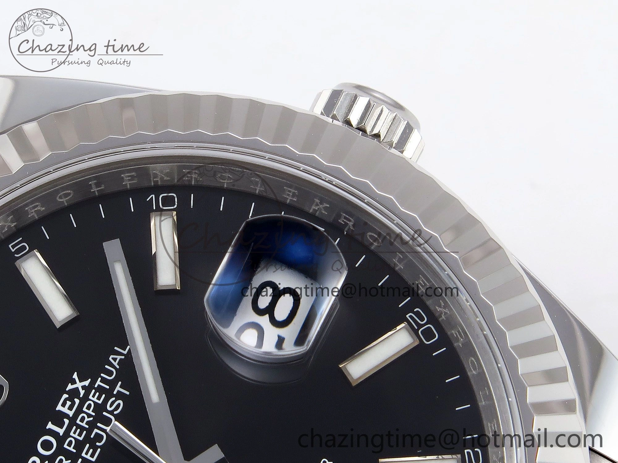 DateJust 41 126334 C+F 1:1 Best Edition 904L Steel Black Dial on SS Oyster Bracelet VR WaterResistant 1396