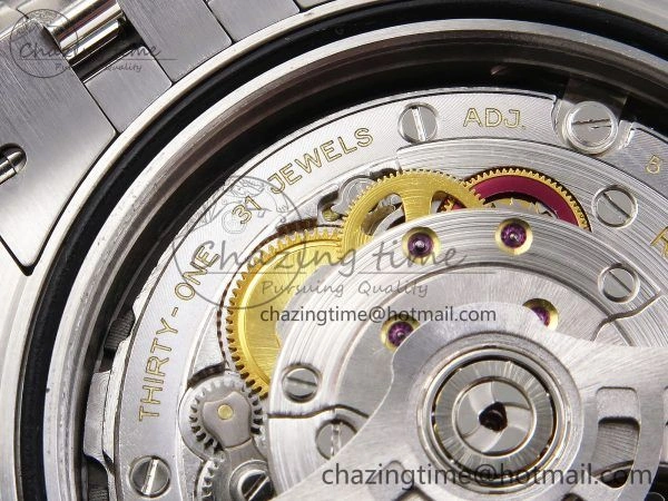 DateJust 41 126334 C+F 1:1 Best Edition 904L Steel Gray Dial Green Roman on SS Jubilee Bracelet VR FastDry 1390