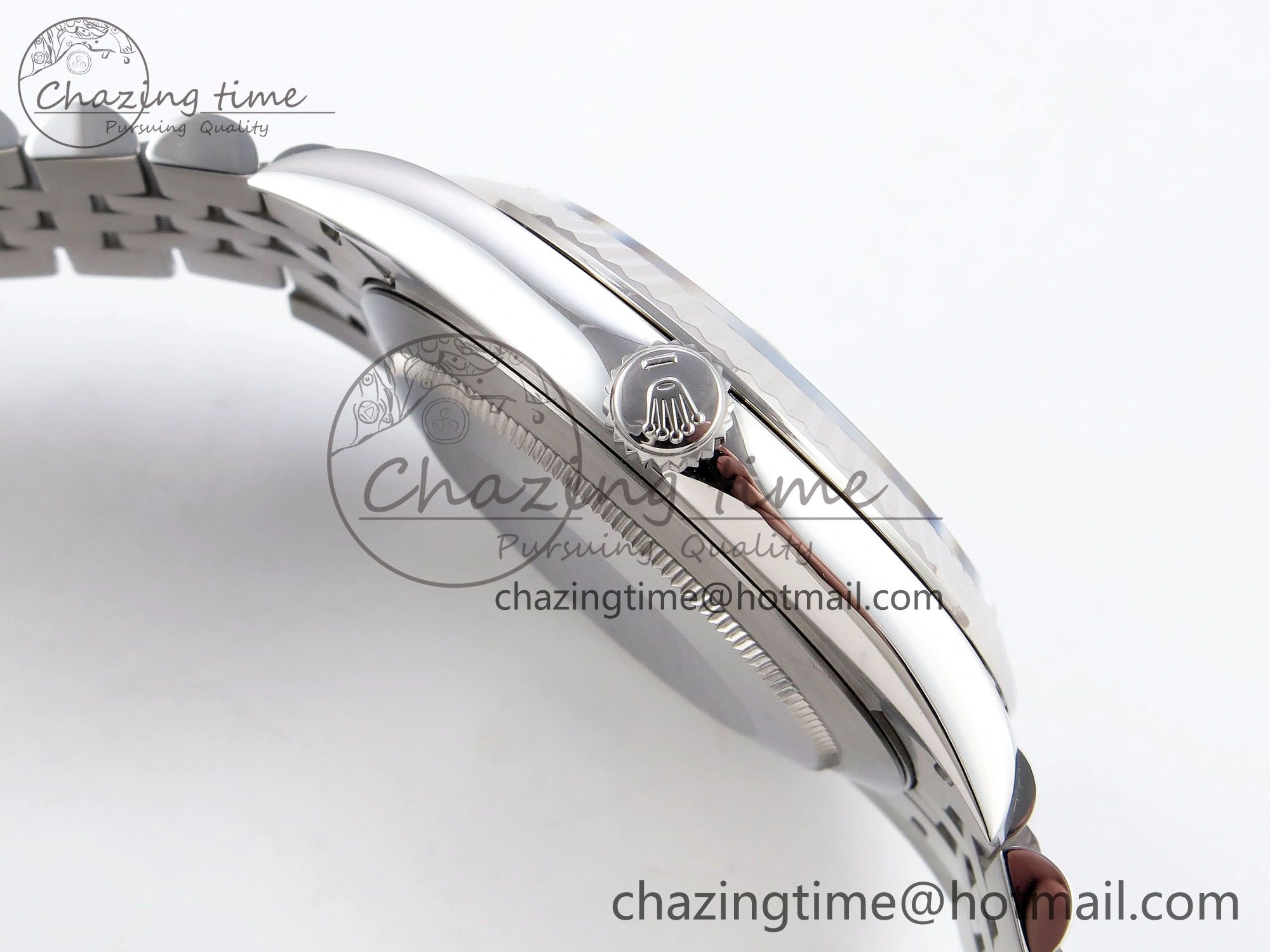 Breathable DateJust 41 126334 C+F 1:1 Best Edition 904L Steel Gray Dial on SS Jubilee Bracelet VR 1391