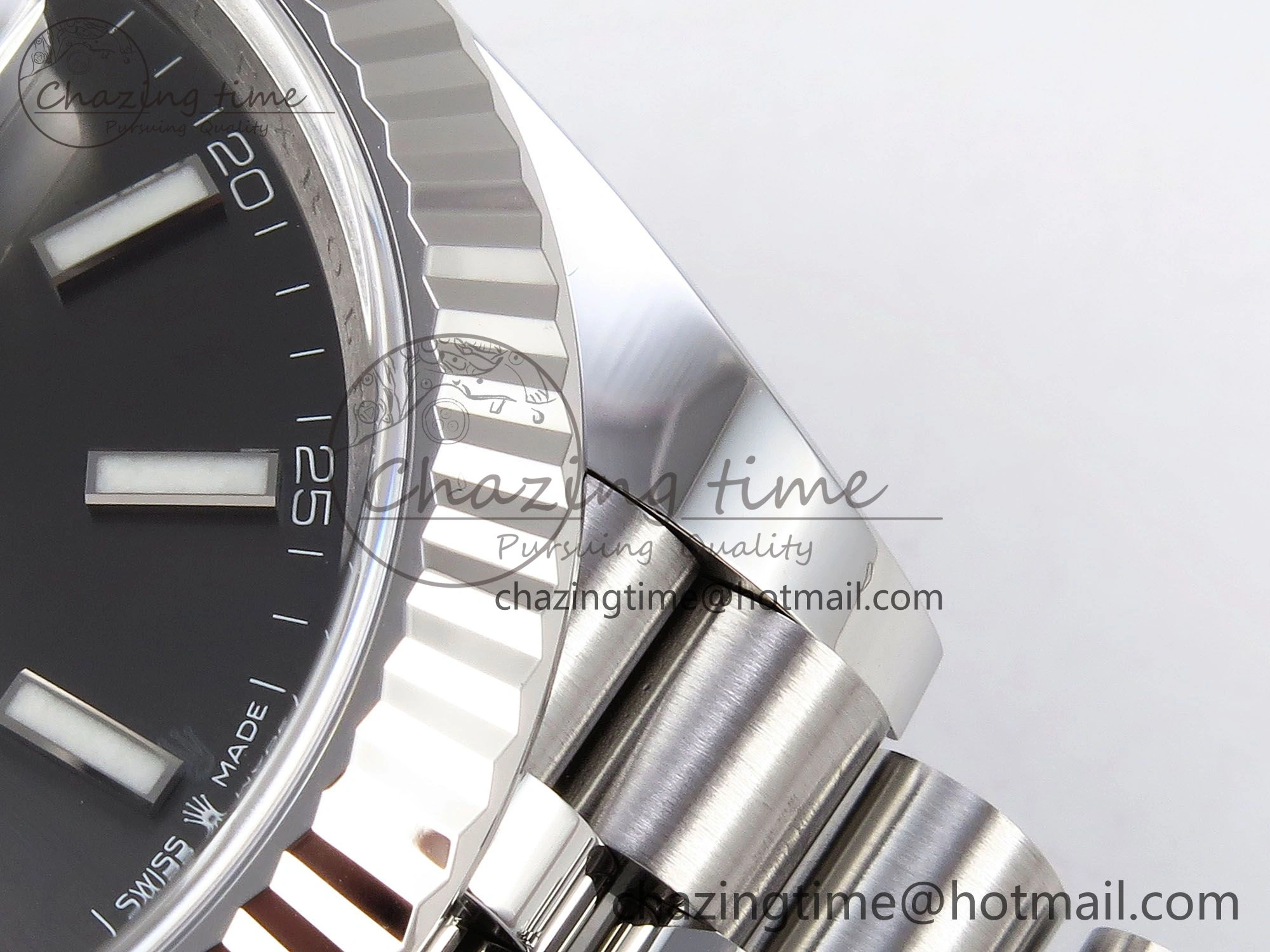 Breathable DateJust 41 126334 C+F 1:1 Best Edition 904L Steel Gray Dial on SS Jubilee Bracelet VR 1391