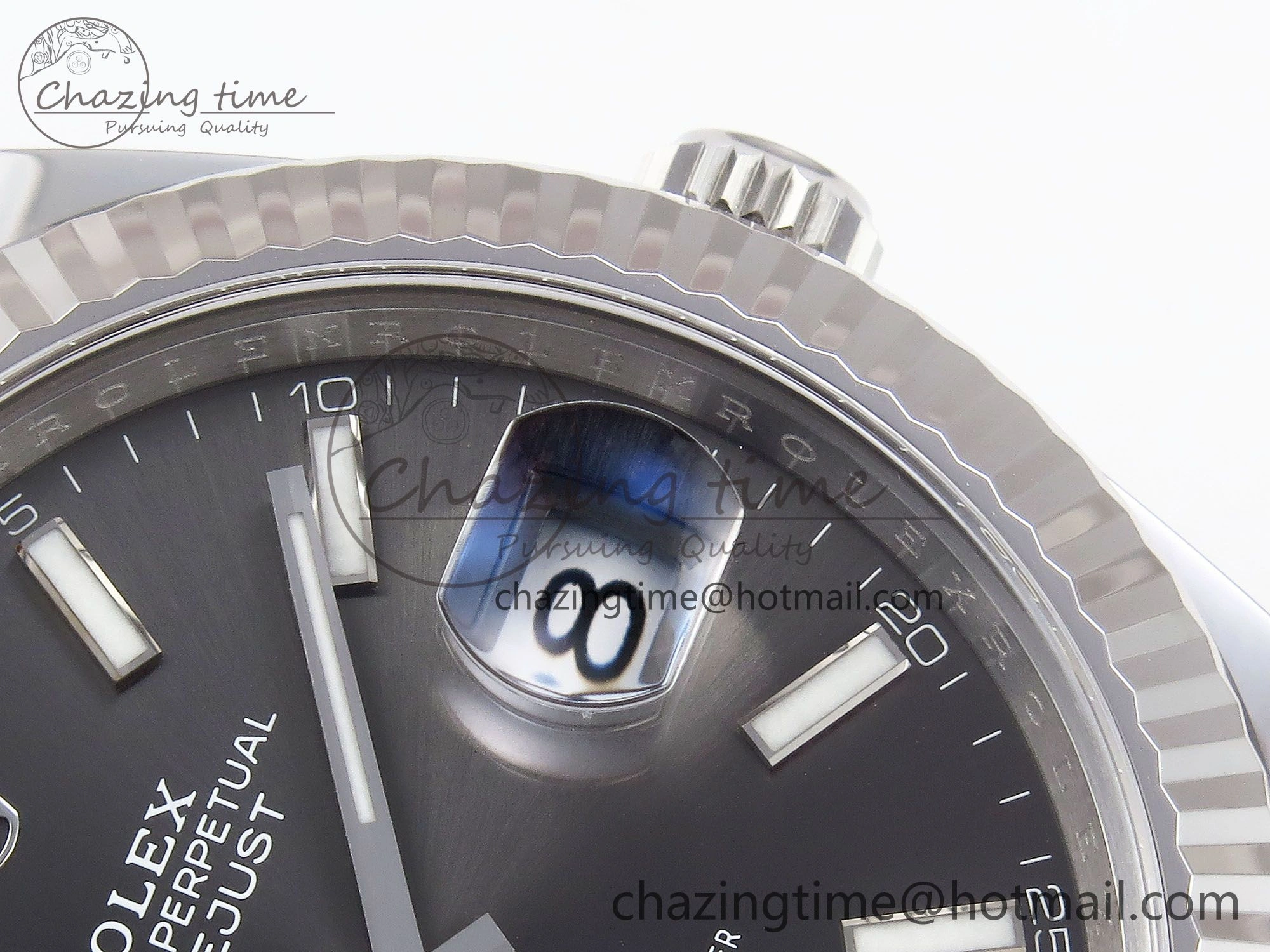 DateJust 41 126334 C+F 1:1 Best Edition 904L Steel Gray Dial on SS Oyster Bracelet VR Practical 1397