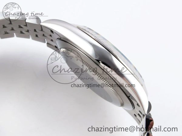 DateJust 41 126334 C+F 1:1 Best Edition 904L Steel Green Dial on SS Jubilee Bracelet VR Upgraded 1392