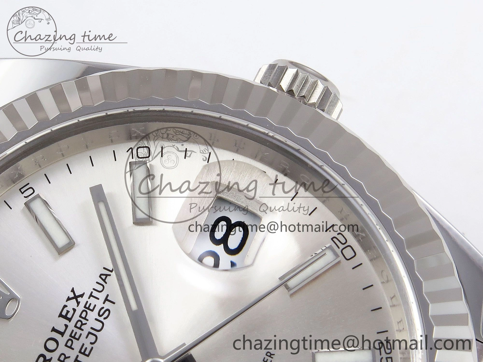 Soft DateJust 41 126334 C+F 1:1 Best Edition 904L Steel Silver Dial on SS Jubilee Bracelet VR 1389