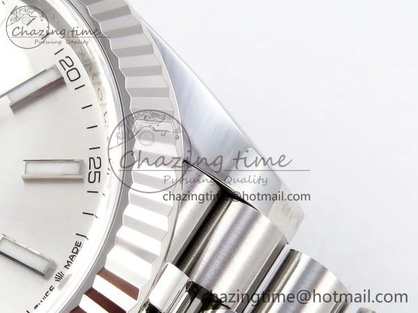 Soft DateJust 41 126334 C+F 1:1 Best Edition 904L Steel Silver Dial on SS Jubilee Bracelet VR 1389