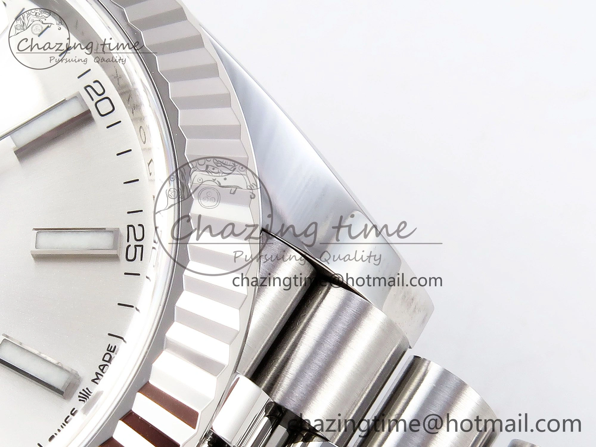 Soft DateJust 41 126334 C+F 1:1 Best Edition 904L Steel Silver Dial on SS Jubilee Bracelet VR 1389