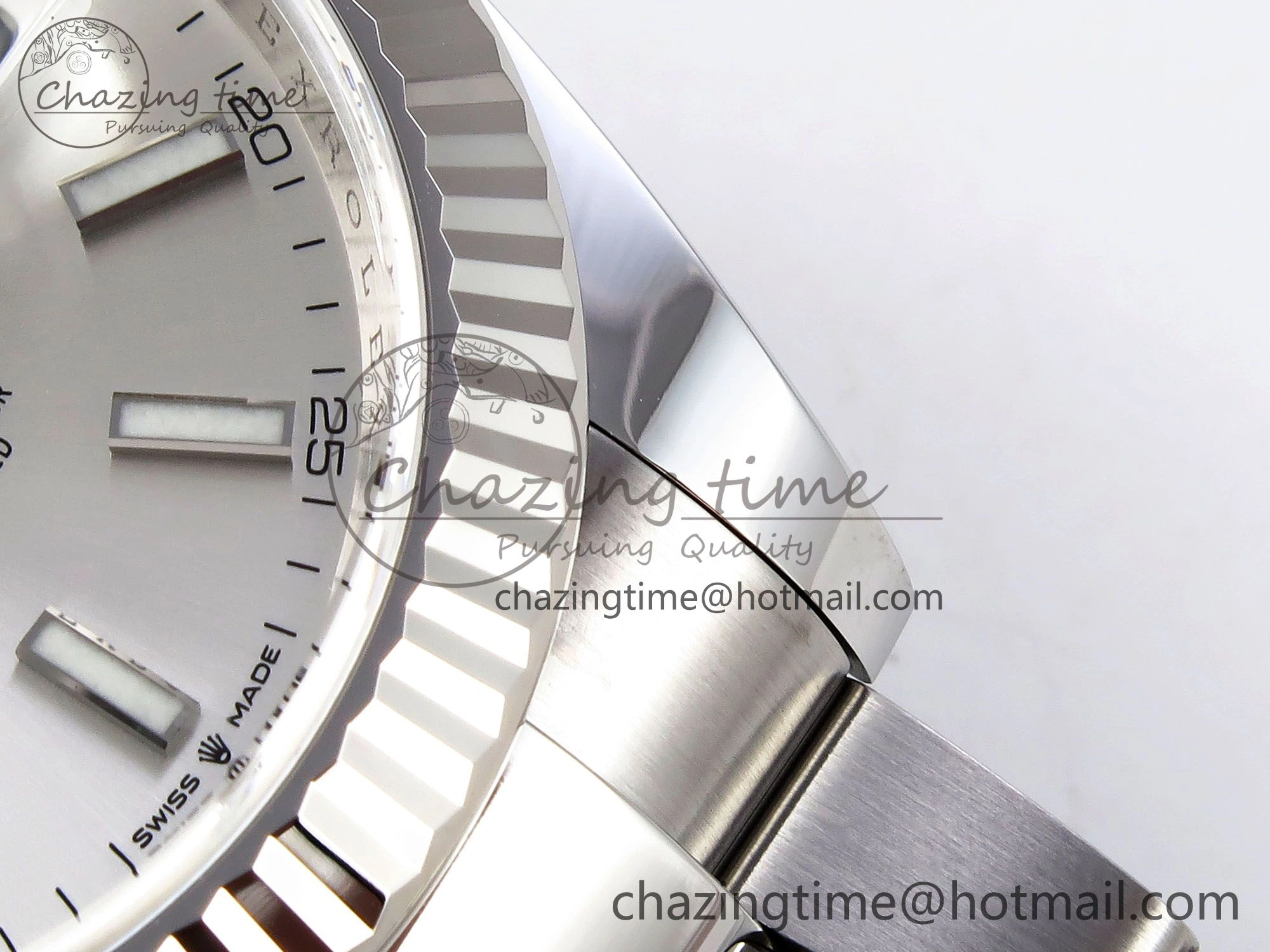 Trendy DateJust 41 126334 C+F 1:1 Best Edition 904L Steel Silver Dial on SS Oyster Bracelet VR 1400