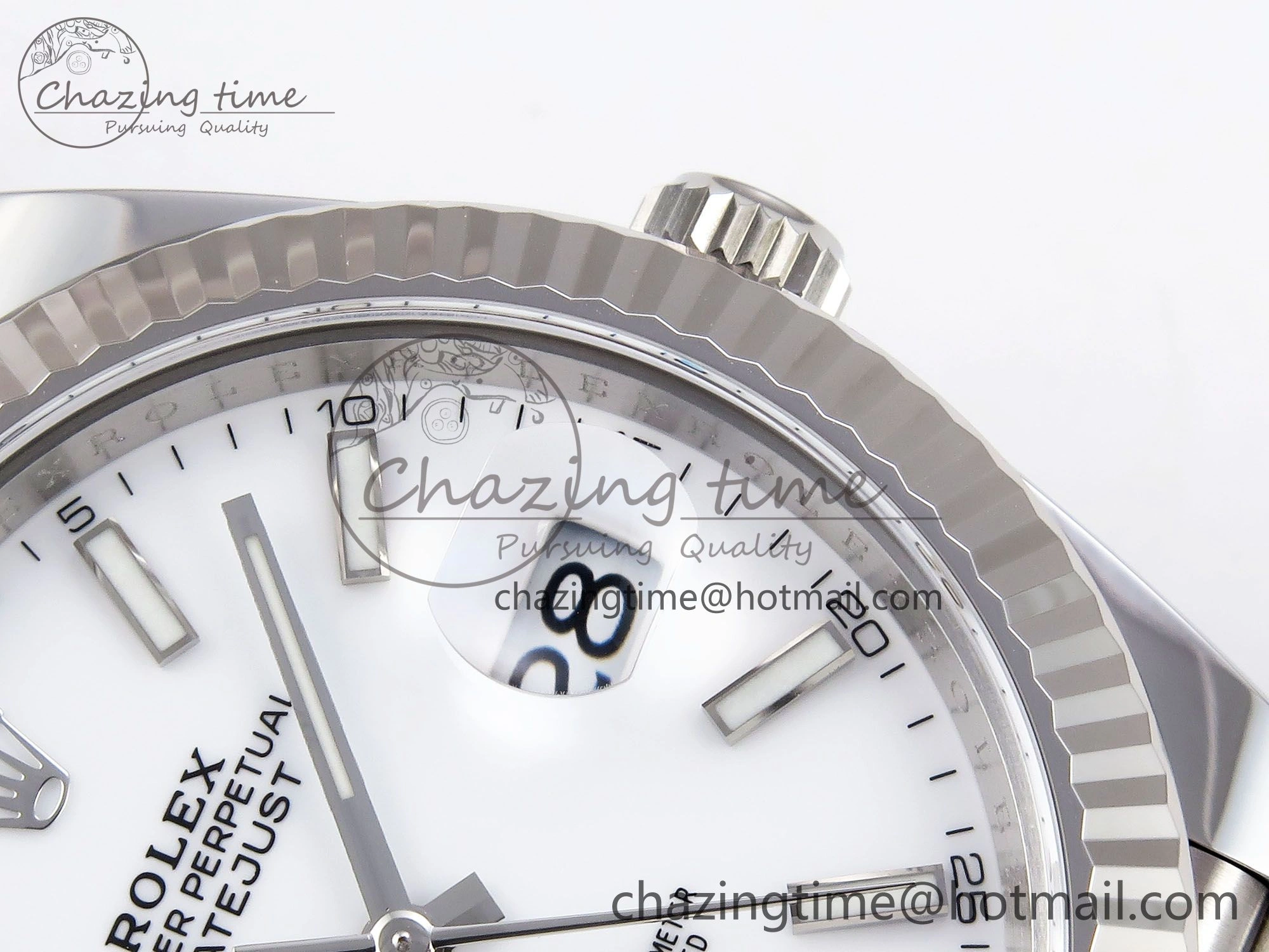 DateJust 41 126334 C+F 1:1 Best Edition 904L Steel White Dial on SS Jubilee Bracelet VR WrinkleFree 1388