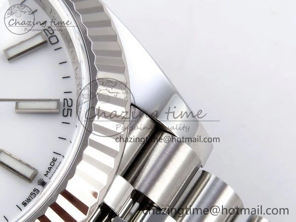 DateJust 41 126334 C+F 1:1 Best Edition 904L Steel White Dial on SS Jubilee Bracelet VR WrinkleFree 1388